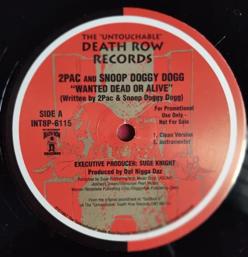 Vinil Importado 2Pac & Snoop Dogg - Wanted Dead Or Alive