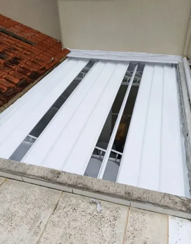 Telhado retrátil - Zetaflex - Reformado e instalado