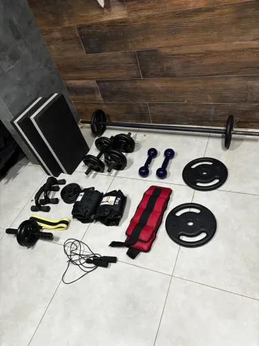 Kit musculação em casa