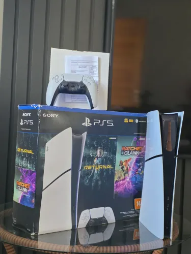 PS5 SLIM DIGITAL C/ CAIXA E NOTA FISCAL