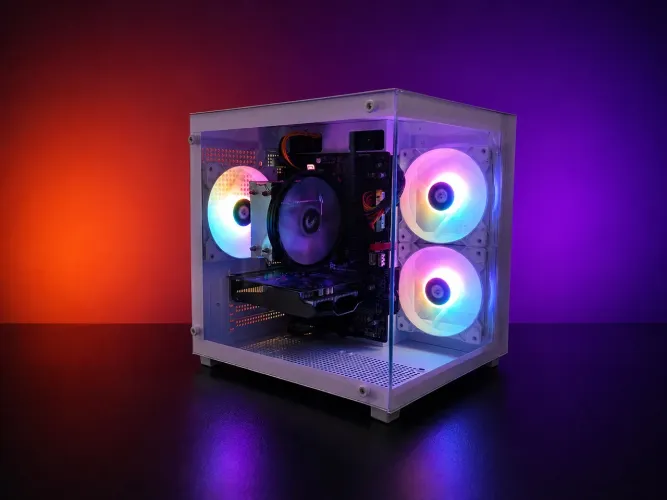 Pc gamer RX 550 4GB | Intel i3 | 8GB | SSD | aceito cartão 