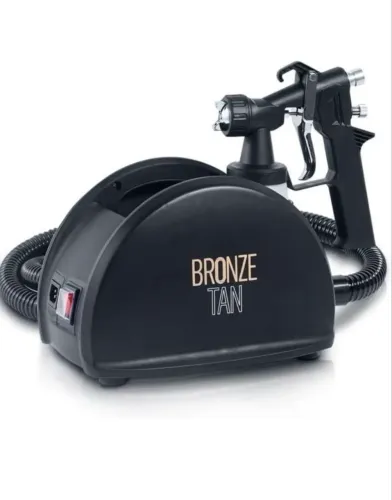 Máquina bronzeamento a jato