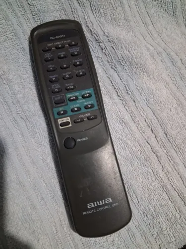 Controle mini system aiwa RC-6AS14