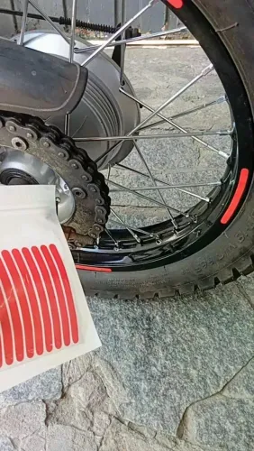 Kit 20 Adesivos Refletivos para Roda de Carro, Moto e Bike