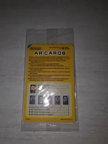 Nintendo 3ds AR Cards lacrado