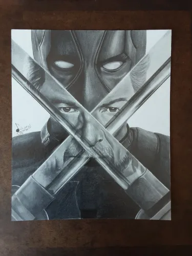 Desenho realista - Deadpool 