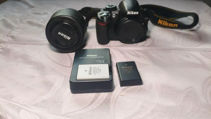? Nikon D3100 + 55-200mm | Kit Completo Pronto para Fotografar