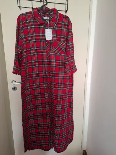PARA VERA Pijama Xadrez americano 100% algodão tam G