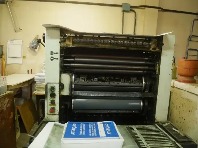 Impressora Offset Adast Dominant 514 - Formato 38x52 - Excelente Registro