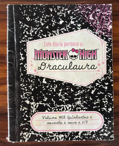 Diário Draculaura Monster high 