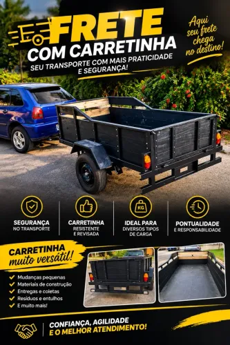 FRETE e MUDANÇAS | FRETE CARRETINHA