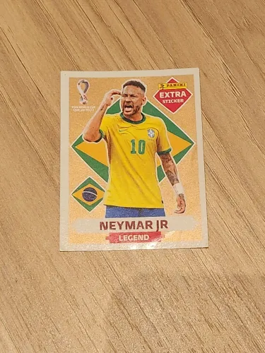 Figurinha Legend Bronze Neymar Jr, 2022