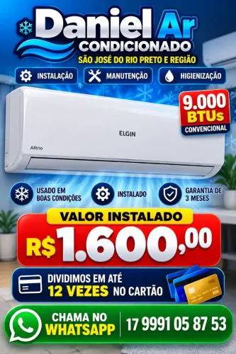 Ar condicionado Elgin 9000 BTUs
