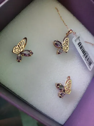 Conjunto Rommanel borboleta