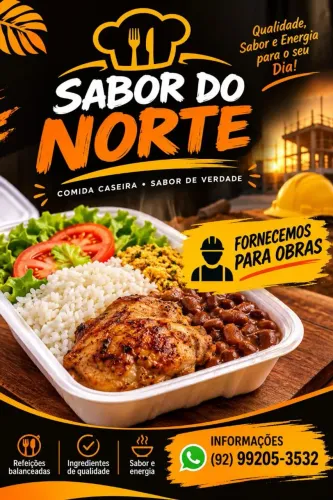 Refeição para sua empresa e sua obra