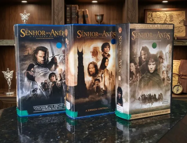 Trilogia O Senhor dos Anéis - VHS