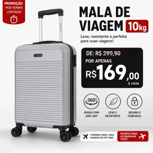 MAla de viagem pequena de bordo 