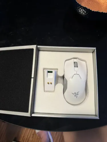 Mouse Gamer Wireless Sem Fio Razer Viper Ultimate Mercury White - Caixa Original!