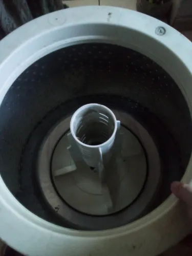 Cesto de inox de máquina Brastemp