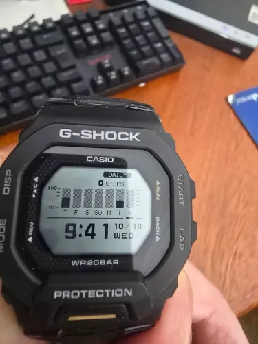 Casio gshock Gbd200 Display mip positivo