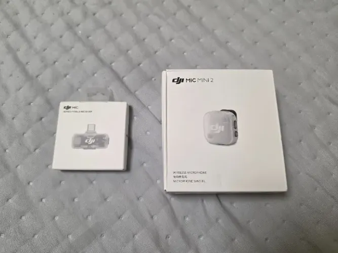 Dji Mic Mini 2 + Receptor De Celular Dji Mic
