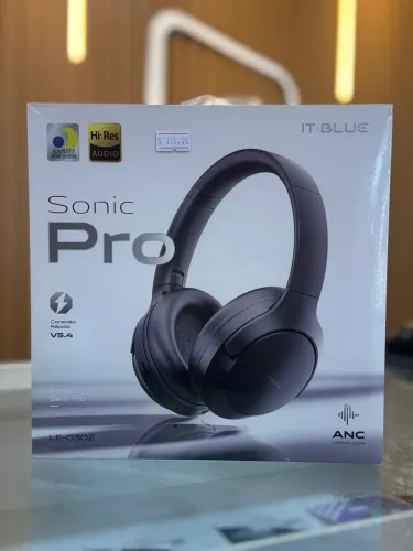 Fone de Ouvido Bluetooth Sonic Pro It Blue ANC