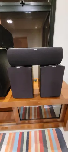 Home Theater completo 5.1 Jamo + JBL + Denon