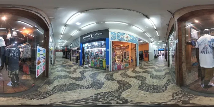 Cafeteria Bazar Copacabana - Posto 6 - Passo Ponto - Porteira fechada