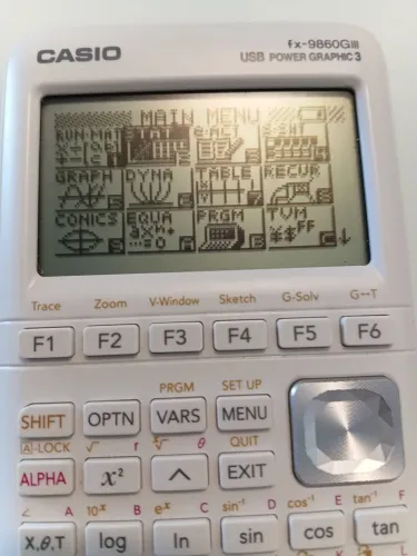 Calculadora Gráfica Casio fx-9860 GIII