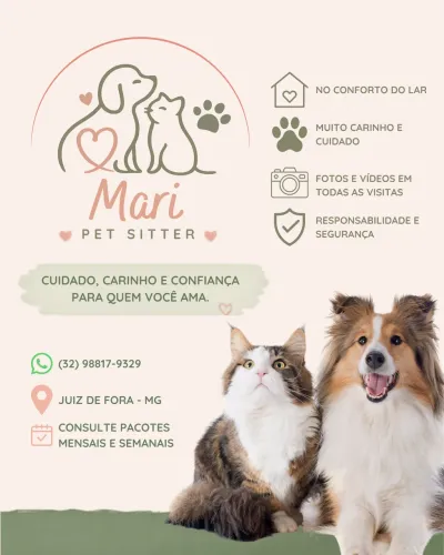 Pet Sitter em Juiz de Fora