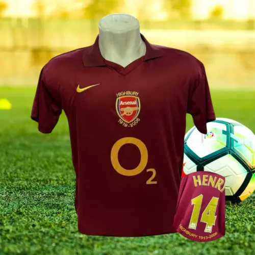 Camisa Arsenal Retrô Henry