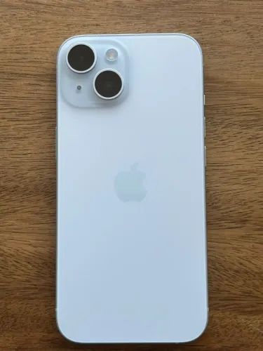 Apple iPhone 15 256GB Azul 5G Tela 6,1" Câm. Traseira 48+12MP Frontal 12MP