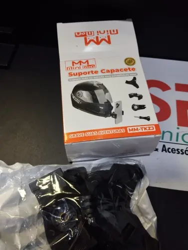 Suporte para capacete gravação