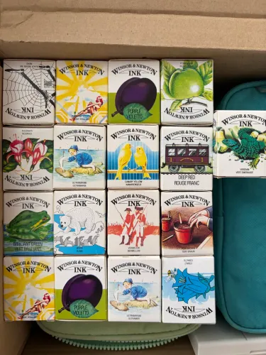 17 tintas variadas Winsor & Newton