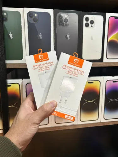 Carregador Turbo tipo c para iPhones e Androids