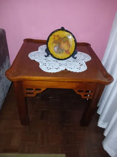Mesa de Madeira de Centro/Lateral