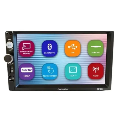 RADIO AUTOMOTIVO MULTIMIDIA MPS PLAYER AM/FM 7010H