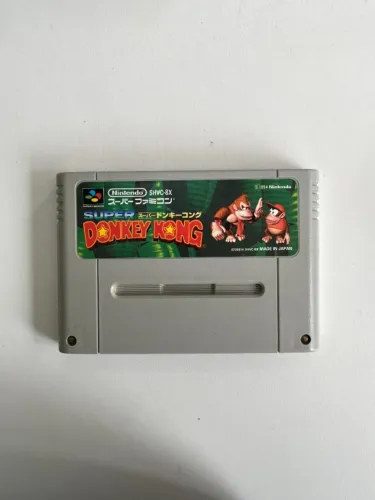 JOGO SUPER DONKEY KONG (JPN) SEMINOVO - SUPER FAMICOM