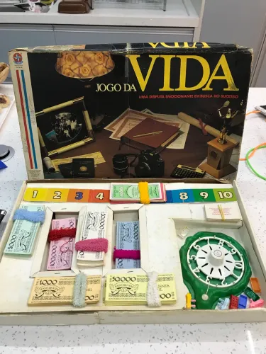Jogo da Vida Estrela anos 80