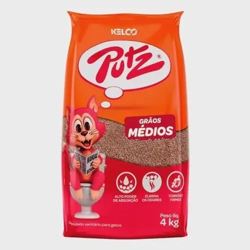 Areia pra gatos