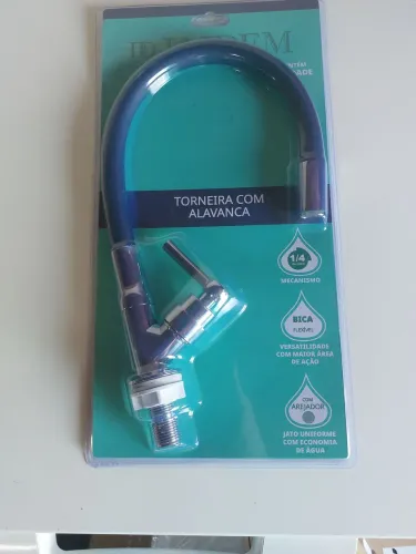 Torneira de bancada gourmet preta