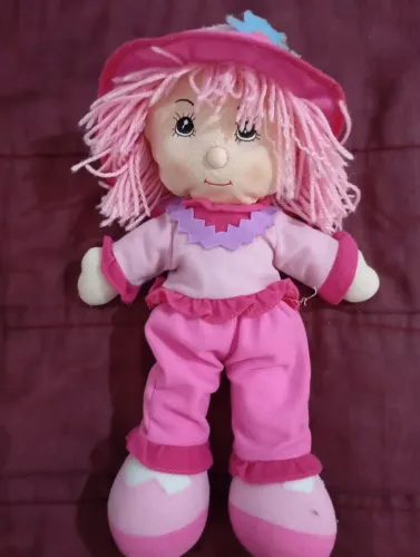 Boneca de pano de pelúcia 