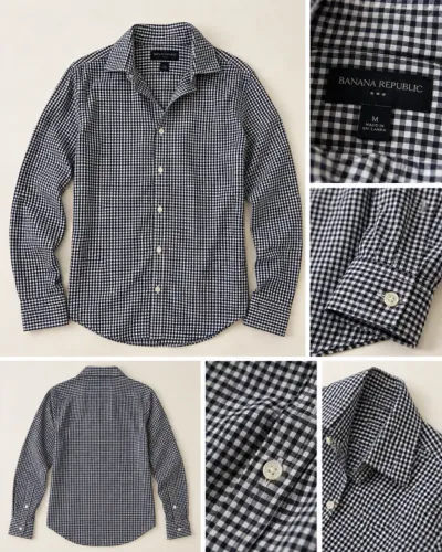 Camisa Banana Republic Original Xadrez - Tamanho P