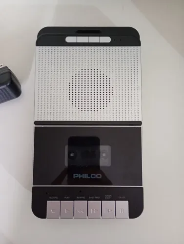 Gravador e Conversor de Fitas Cassete Digital Philco 