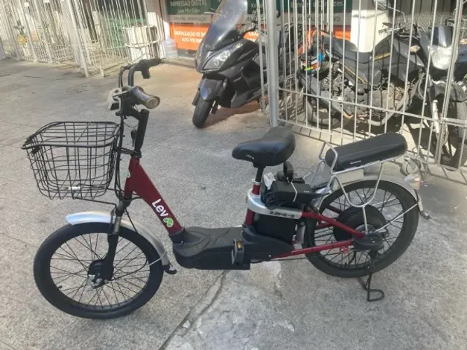 Bicicleta Elétrica Aro 22 - Painel Digital e Bateria Nova (Com NF e Garantia)