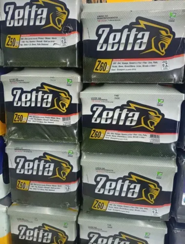 Bateria zetta 60ah