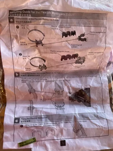 Suporte de Fixação Huawei 21150785 Twistflex Hanger 6G-13G - Novo