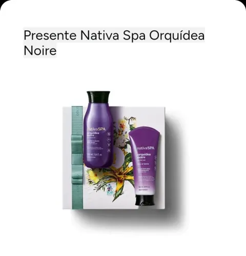 Presente Nativa SPA orquídea noire