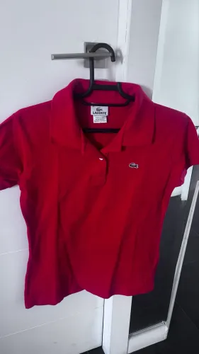 Camisa Polo Lacoste Original - Perfeito Estado - Vermelha