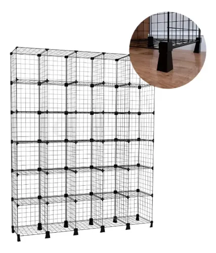 ESTANTE BALCÃO EXPOSITOR ARAMADO 25X25